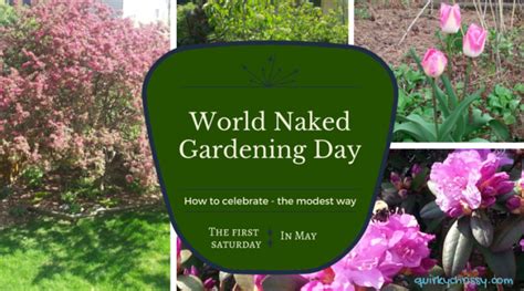 world gardening day 2023|Grinning Brits celebrate World Naked Gardening Day